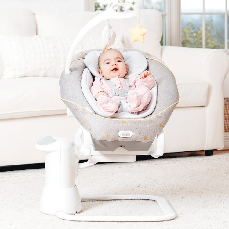 Graco All Wippe | Ways elektrische mit Soother abnehmbarer Deutschland Babyschaukel Graco | Baby