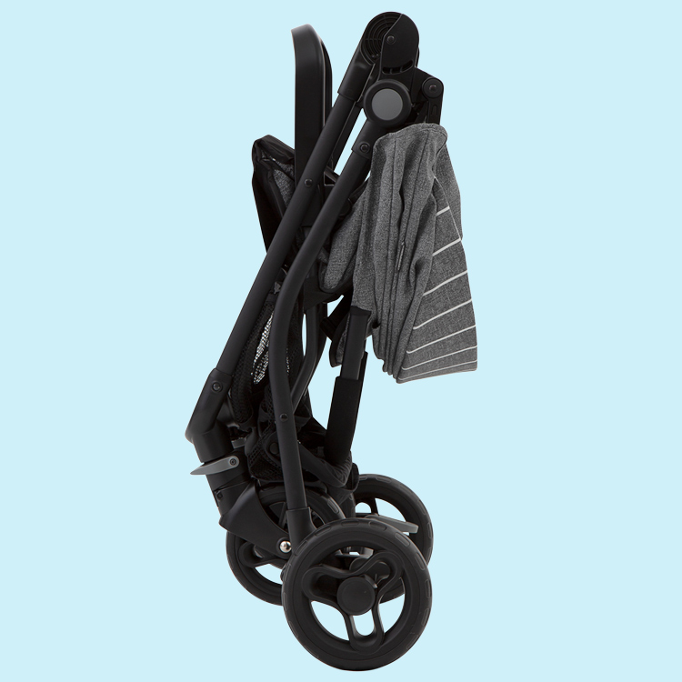 Graco Breaze Lite 2 pliée de façon compacte