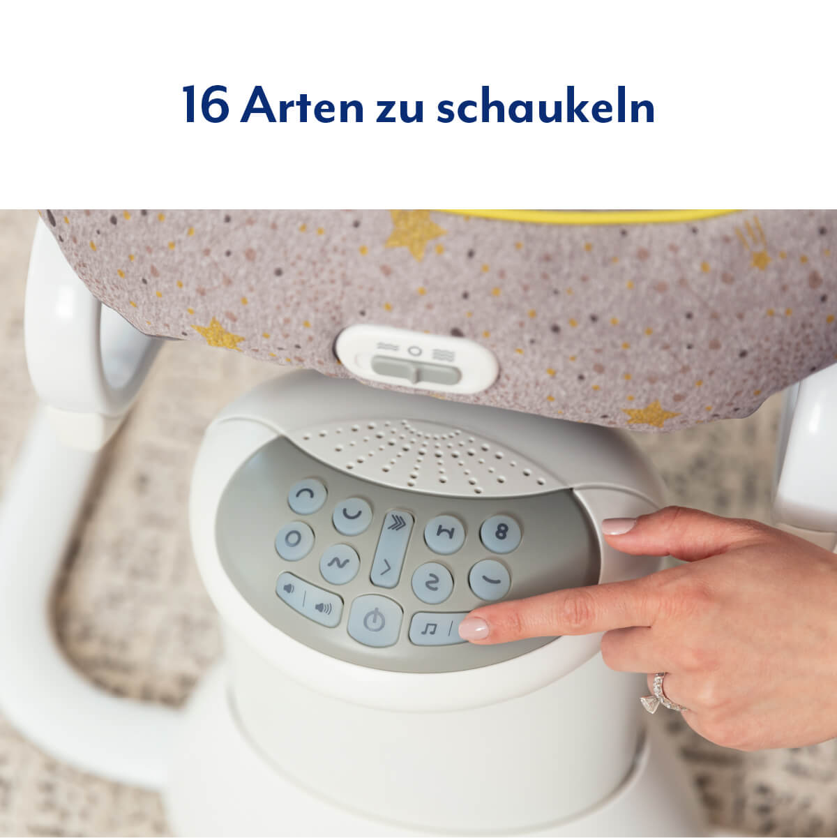 Graco All Ways Soother Elektrische Babyschaukel mit Wippe Graco All Ways Soother Elektrische Babyschaukel mit Wippe