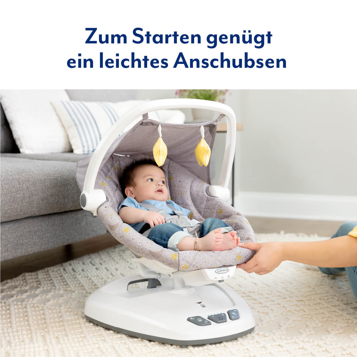 Graco Move with Me  Elektrische Babywippe mit Vibration