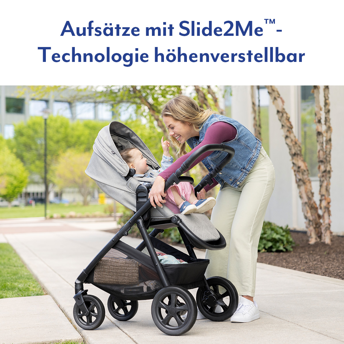 Graco Near2Me DLX 3in1 Kombi Kinderwagen Babyschale und Babywanne Graco Baby Deutschland