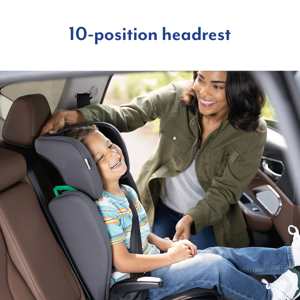 What age can a child legally sit in the implacable front seat of a car