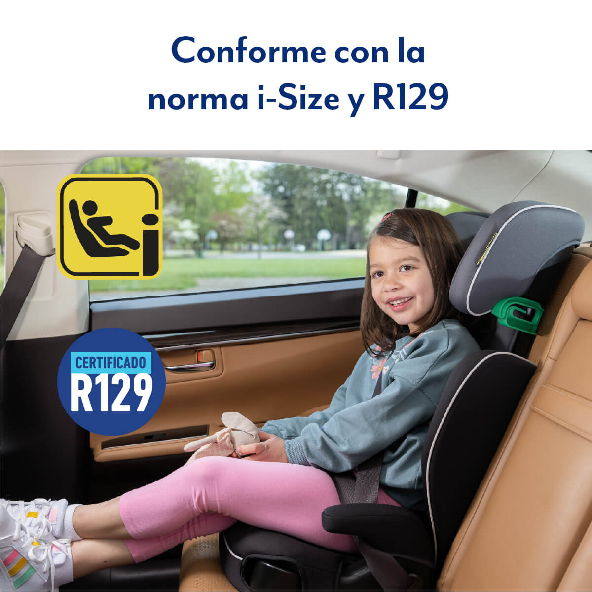 Graco Logico L i Size R129 Elevador ligero con respaldo de alta calidad Graco Baby Espana