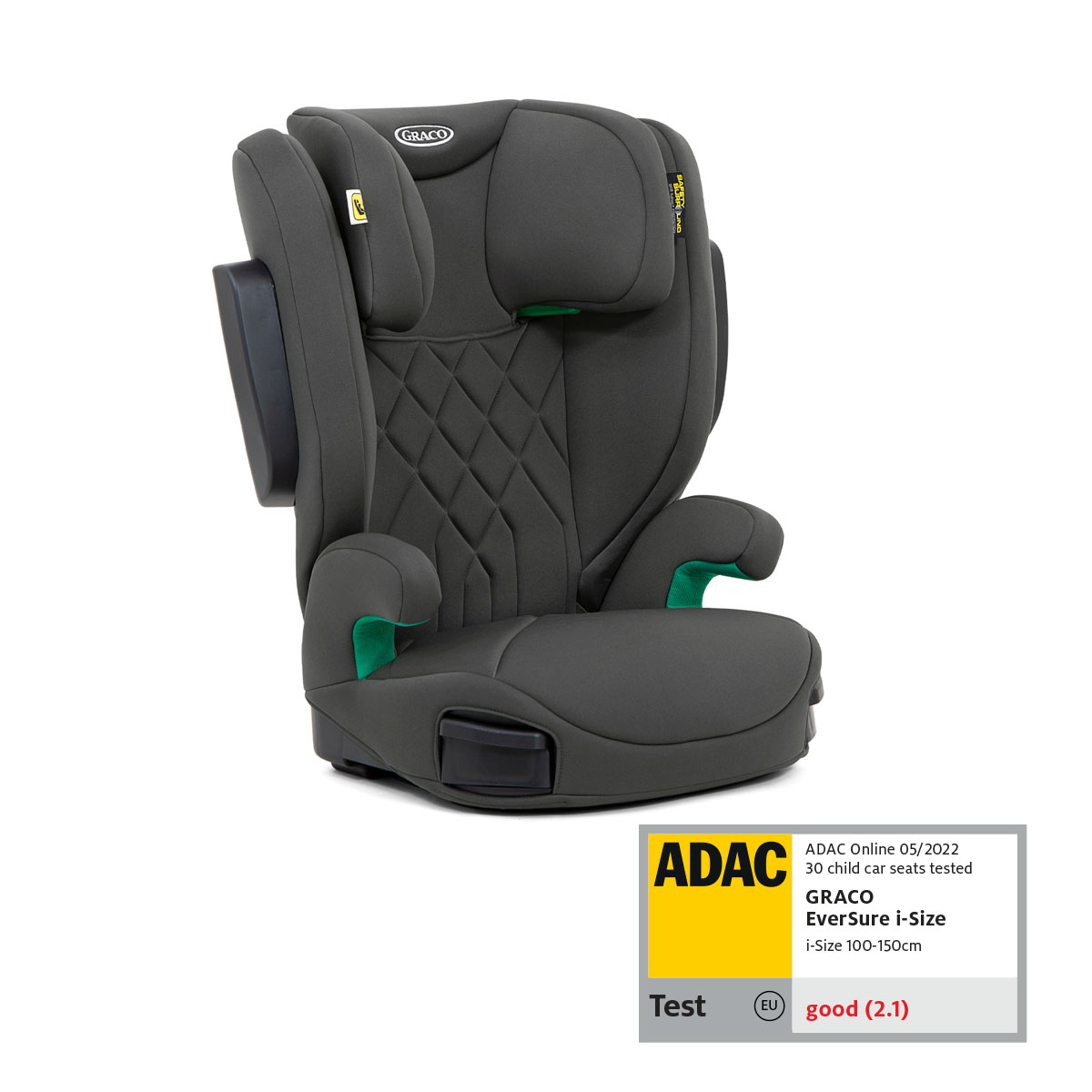 Graco EverSure™ i-Size Highback Booster Seat, ADAC Rated