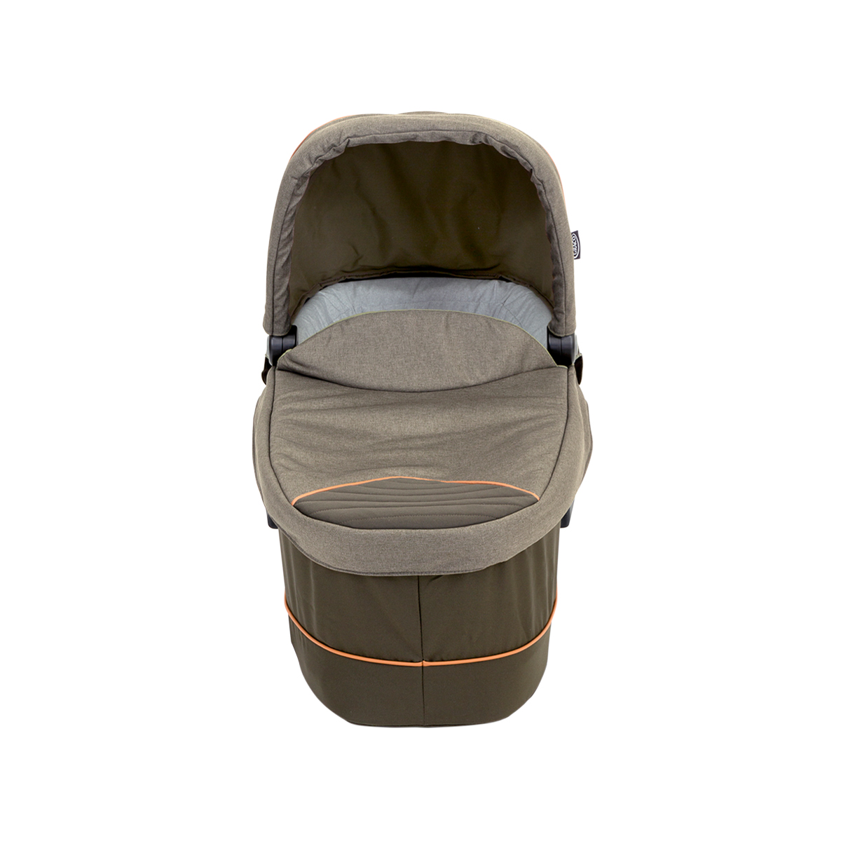 Graco Evo XT luxury carrycot front angle
