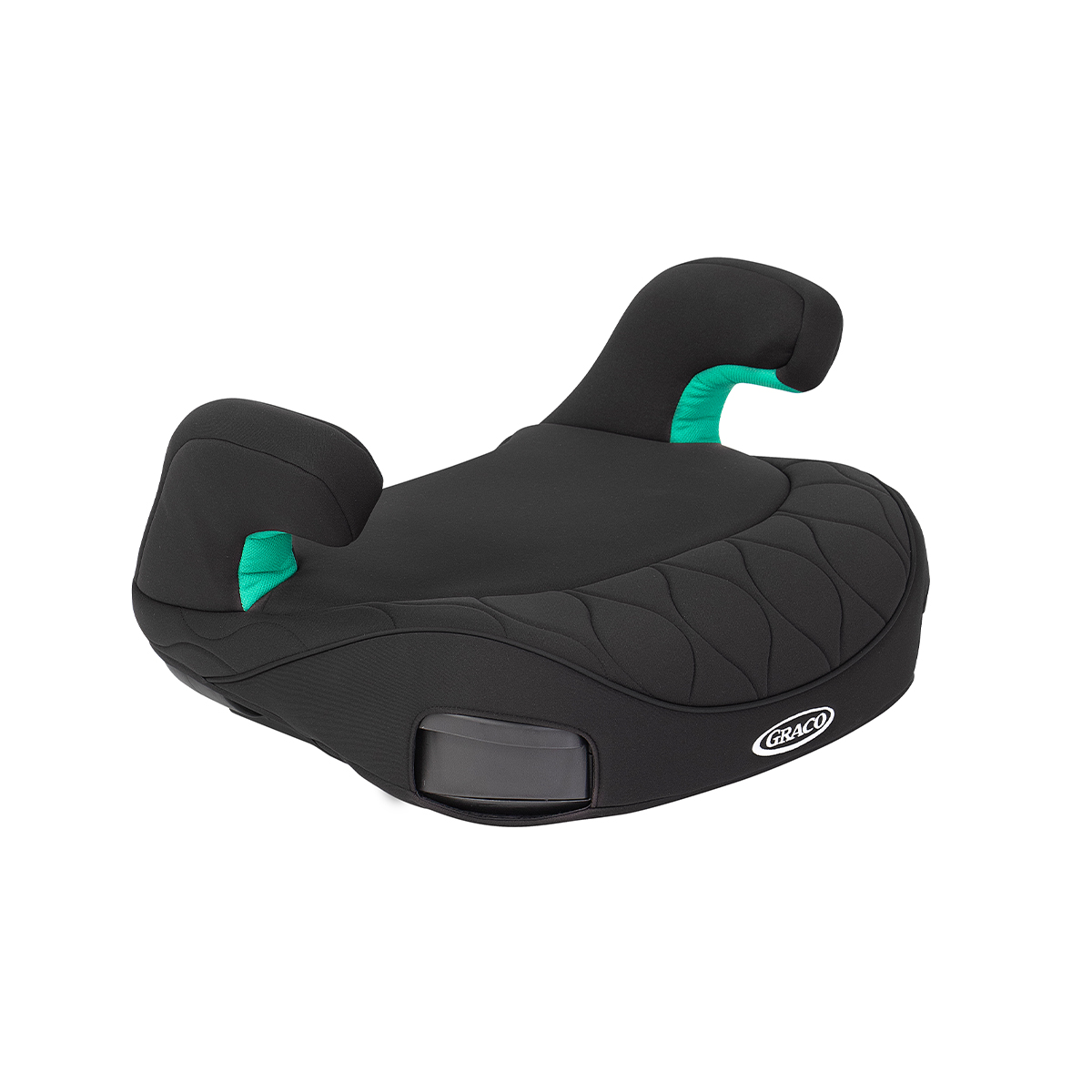 Graco Booster Max R129 ISOFIX rugloze autostoelverhoger driekwart hoek.
