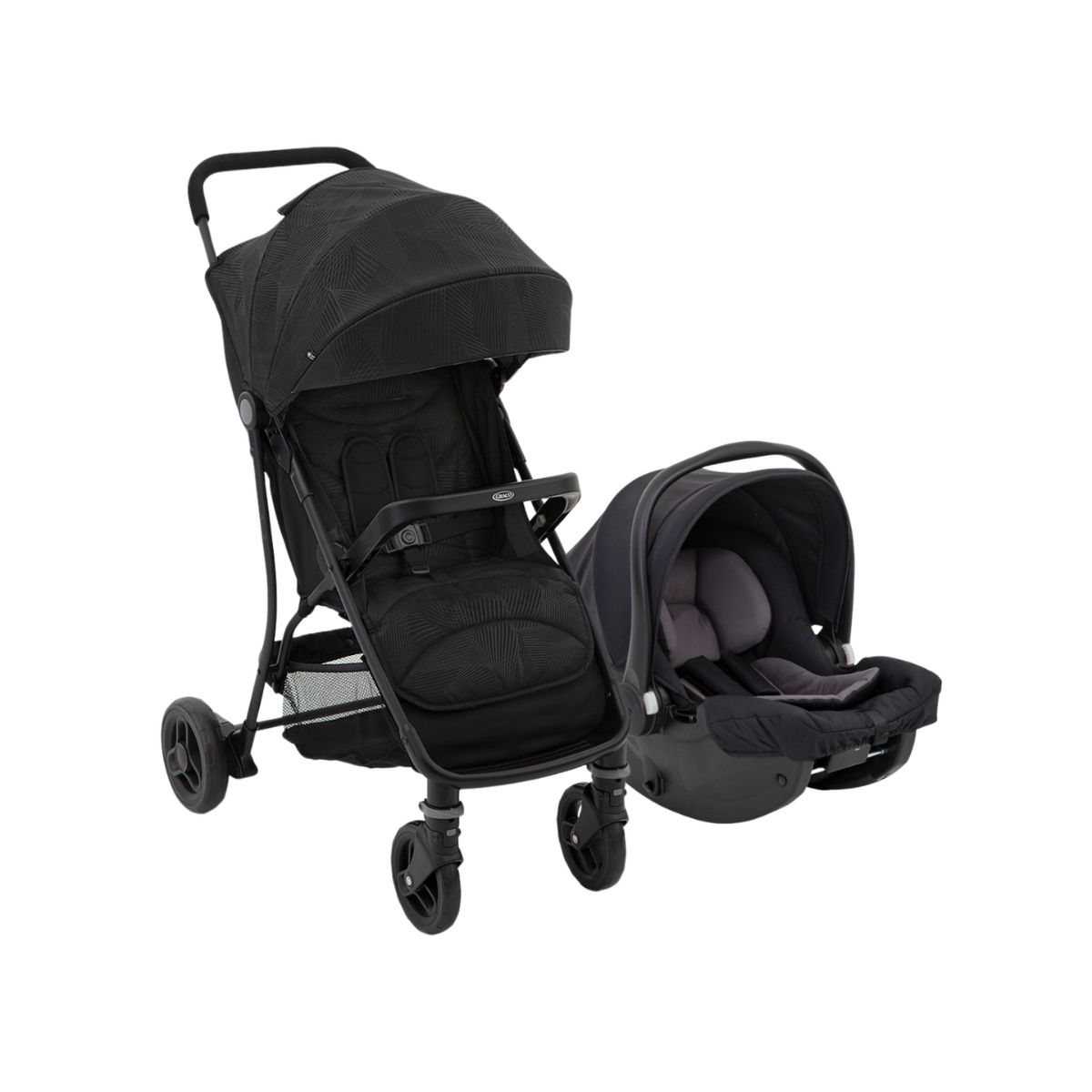 Graco Breaze Lite 2 pushchair three quarter angle