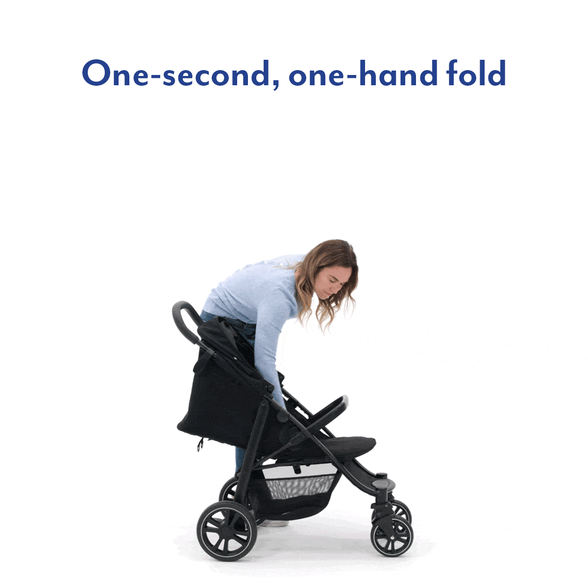 Graco EeZeFold Quick-fold Pushchair | Compact and Lightweight