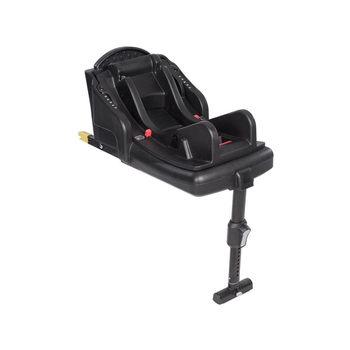 Graco® SnugRide® i-Size R129 7-position ISOFIX Car Seat Base three quarter angle
