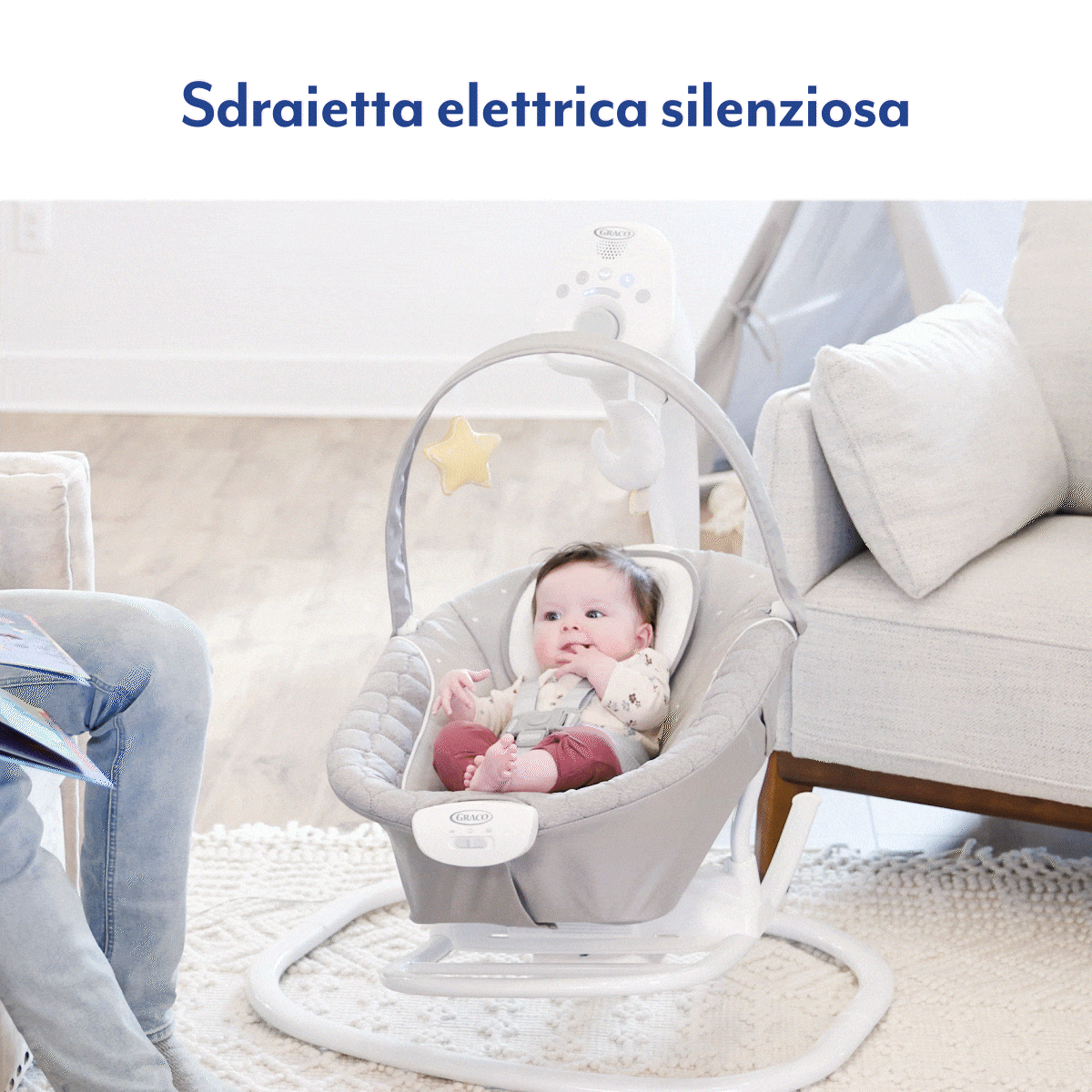 Culla Appesa Altalena Culla Neonato Altalena Per Culla Max 20 Kg