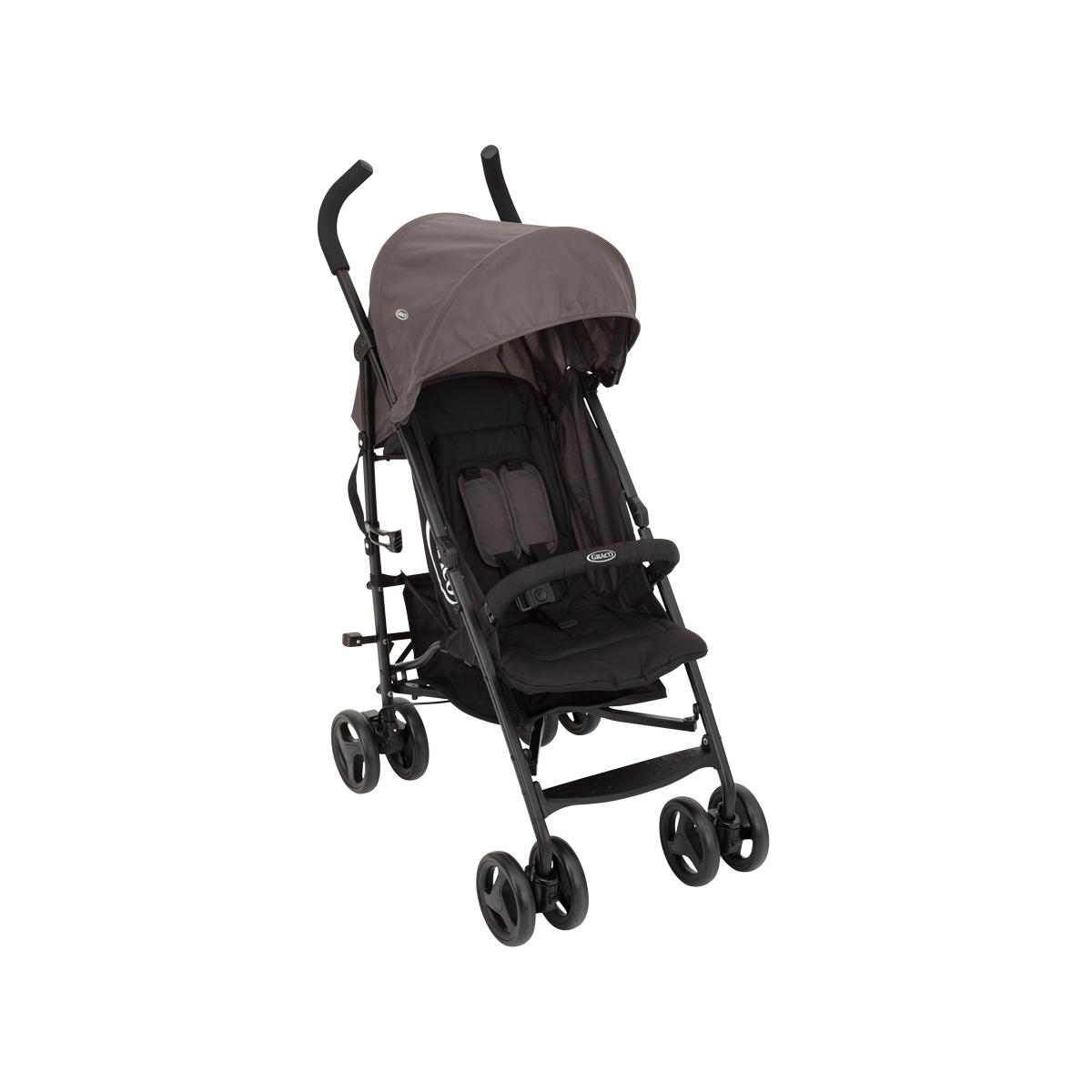 Dreiviertelansicht  des Reisebuggys Graco TraveLite