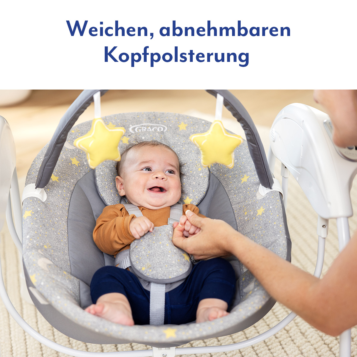 Graco Glider Lite elektrische Babyschaukel mit 6 Gleitgeschwindigkeiten Graco Baby Deutschland