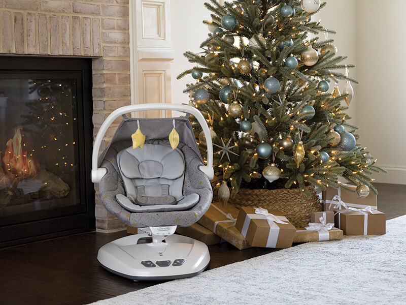 Graco move with hot sale me swing grey