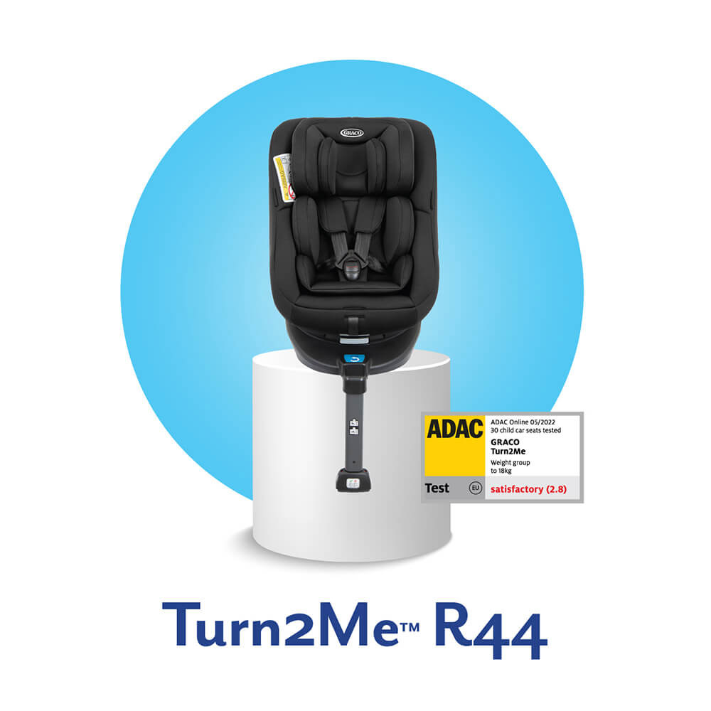 Graco Turn2Me™ 360° rotating car seat with isofix installation